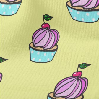 Cherry Cream Cup Cake Terry