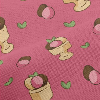 Three Color Ice Cream Bowl Performance Linen