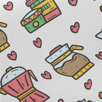 Cartoon Coffee Set Twill