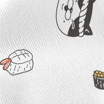 Cat Sushi Chef Standard Corduroy