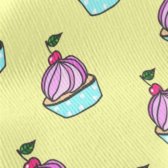 Cherry Cream Cup Cake Standard Corduroy