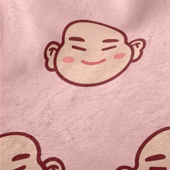 Cartoon Chinese Laughing Buddh Minky