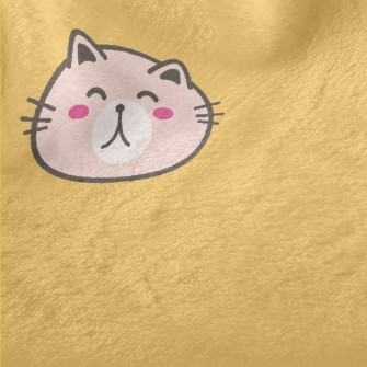 Cute Smiling Cat Minky