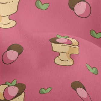 Three Color Ice Cream Bowl Lightweight Performance Linen
