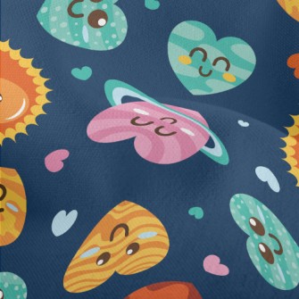 Cartoon Love Universe Lightweight Performance Linen