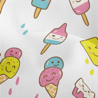 Naughty Summer Ice Cream Lightweight Performance Linen