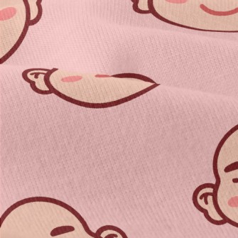 Cartoon Chinese Laughing Buddh Modern Jersey