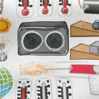 Classroom Science Experiments Jersey Backed Fleece