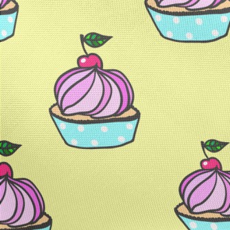 Cherry Cream Cup Cake Pongee