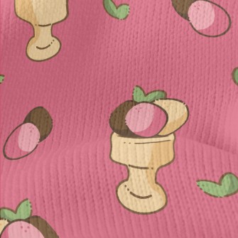 Three Color Ice Cream Bowl Stretch Jersey