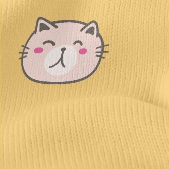 Cute Smiling Cat Stretch Jersey