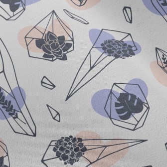 Gems And Flowers Chiffon