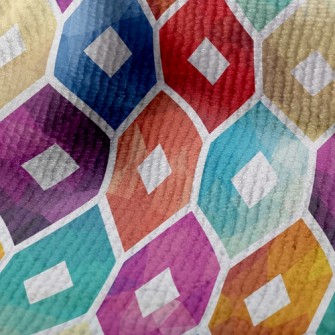 Gradient Pattern Flower Terry