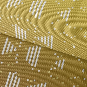 Golden Maze Waterproof Oxford