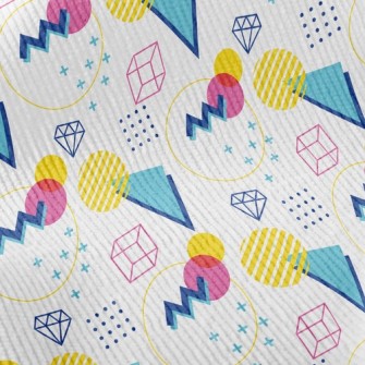 Colorful Circle Gemstones Standard Corduroy