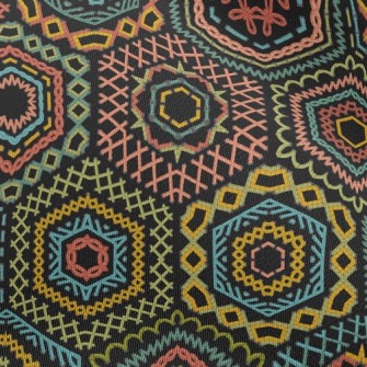 Ethnic Embroidery Chiffon