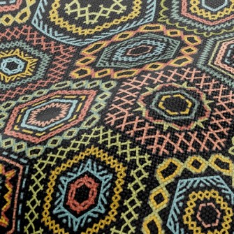 Ethnic Embroidery Performance Linen