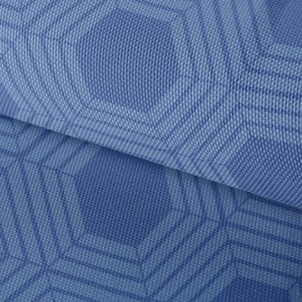 Blue Kaleidoscope Waterproof Oxford