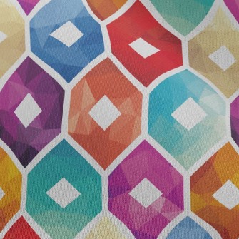 Gradient Pattern Flower Chiffon