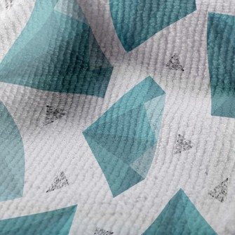 Blue-green Rhombus Terry