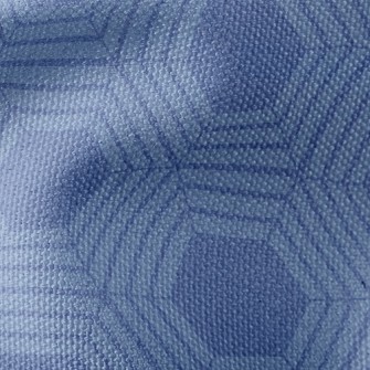 Blue Kaleidoscope Waterproof Canvas