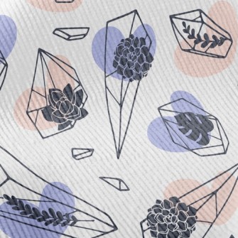 Gems And Flowers Standard Corduroy