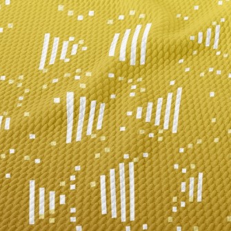 Golden Maze Birdseye Piqué