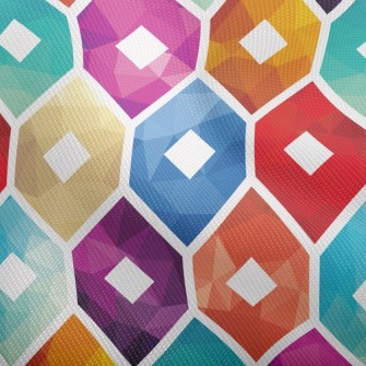 Gradient Pattern Flower Dobby