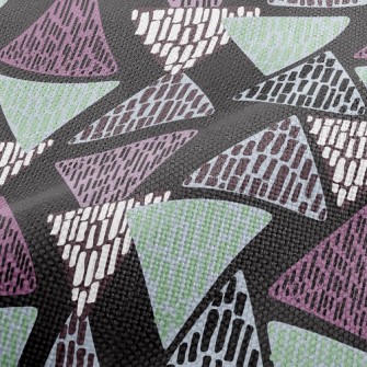 Leopard Print Triangle Performance Linen