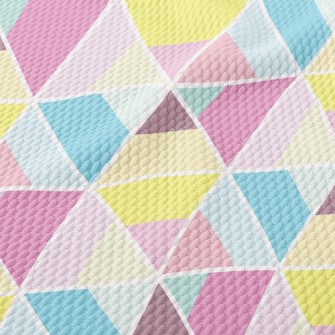 Triangular Splicing Birdseye Piqué