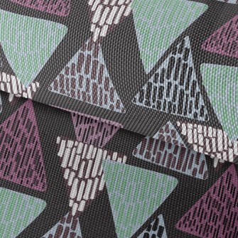 Leopard Print Triangle Waterproof Oxford