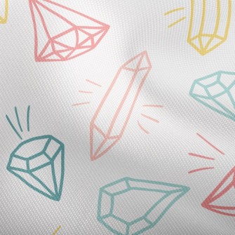 Sketch Diamonds And Gemstones Dobby