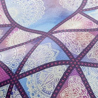 Lace Triangle Performance Linen