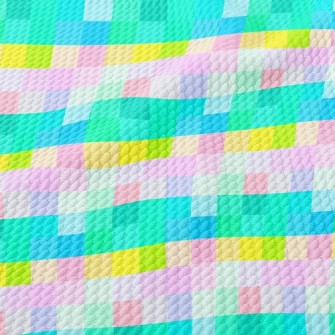 Color Arrangement Birdseye Piqué