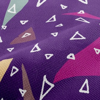 Triangle Like Shredded Paper Performance Linen