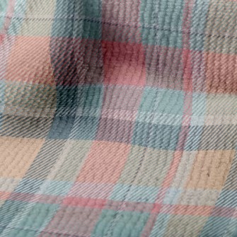 Pastel Plaid Terry