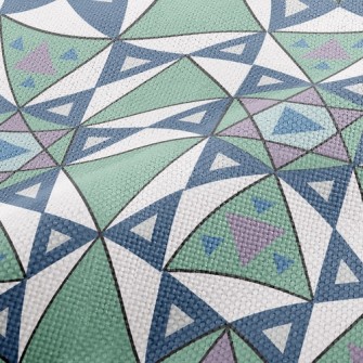Irregular Geometric Figures Performance Linen