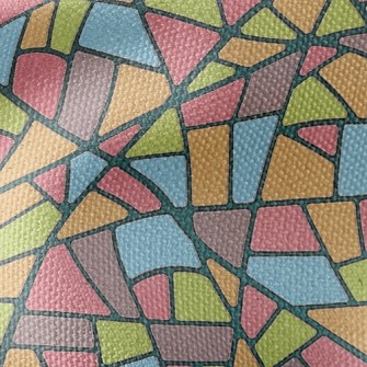 Stained Glass Waterproof Canvas