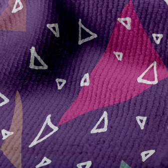 Triangle Like Shredded Paper Terry