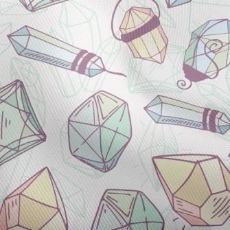 Hand Drawn Diamonds Dobby