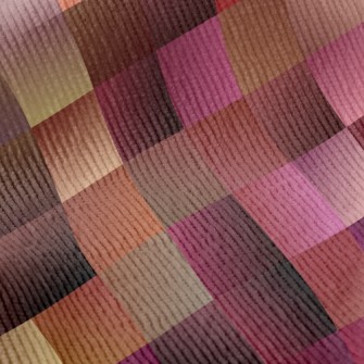 Pink Square Standard Corduroy