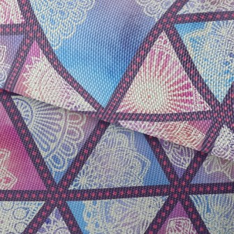 Lace Triangle Waterproof Oxford