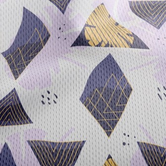 Unique Geometry Athletic Mesh Flat Back