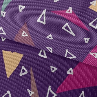 Triangle Like Shredded Paper Waterproof Oxford