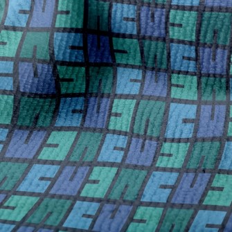 Blue And Green Puzzle Terry