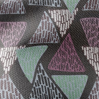 Leopard Print Triangle Waterproof Canvas