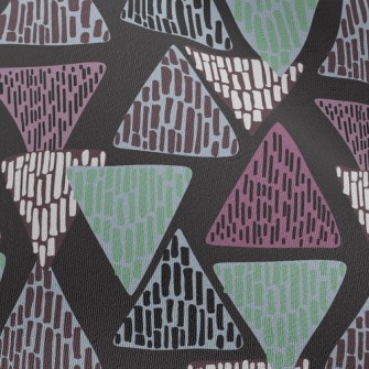 Leopard Print Triangle Chiffon