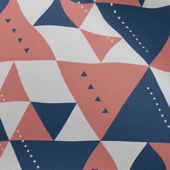 Big And Small Triangles Chiffon
