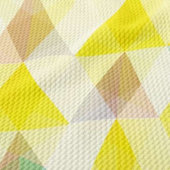 Eye-catching Mosaic Birdseye Piqué
