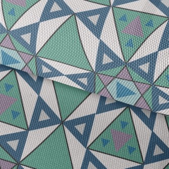 Irregular Geometric Figures Waterproof Oxford